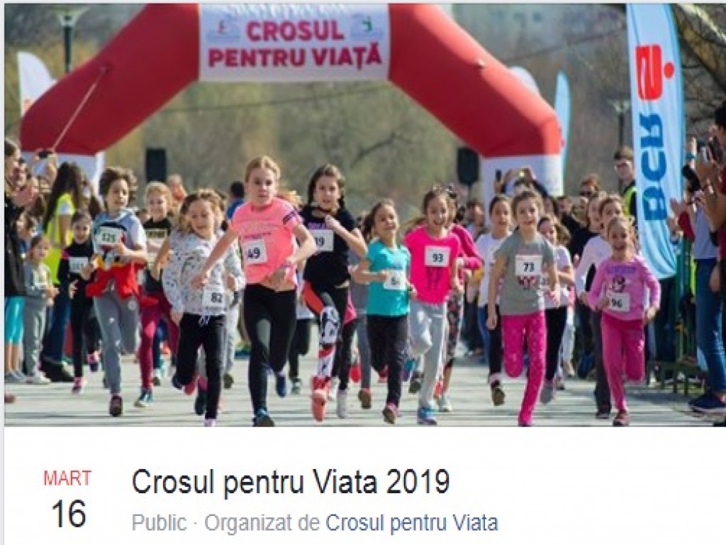 Crosul pentru viață 2019